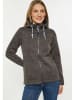Schmuddelwedda Gebreide fleece vest grijs