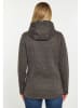 Schmuddelwedda Gebreide fleece vest grijs