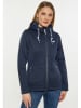 Schmuddelwedda Strickfleecejacke in Dunkelblau