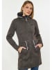 Schmuddelwedda Strickfleecemantel in Grau