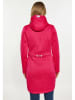 Schmuddelwedda Gebreide fleece mantel roze