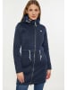 Schmuddelwedda Gebreide fleece mantel donkerblauw