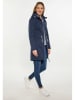 Schmuddelwedda Gebreide fleece mantel donkerblauw