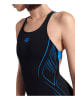 Arena Badpak zwart/blauw