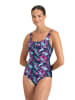 Arena Badpak "Francy" donkerblauw/turquoise/roze