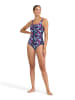 Arena Badpak "Francy" donkerblauw/turquoise/roze
