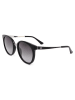 Guess Damen-Sonnenbrille in Schwarz-Silber/ Dunkelblau