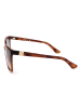 Guess Damen-Sonnenbrille in Hellbraun/ Blau