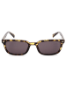 Guess Okulary przeciwsłoneczne unisex w kolorze brązowym