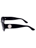 Guess Damskie okulary przeciwsłoneczne w kolorze czarno-granatowym