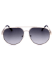 Guess Damen-Sonnenbrille in Gold/ Dunkelblau
