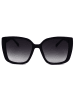 Guess Damen-Sonnenbrille in Schwarz-Gold/ Dunkelblau