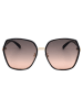 Guess Damen-Sonnenbrille in Schwarz/ Orange