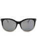 Guess Damen-Sonnenbrille in Schwarz-Gold/ Grau
