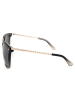 Guess Damen-Sonnenbrille in Schwarz-Gold/ Grau