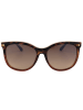 Guess Dameszonnebril bruin/goudkleurig