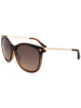 Guess Damen-Sonnenbrille in Braun/ Gold
