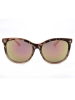 Guess Damen-Sonnenbrille in Hellbraun-Gold/ Bunt
