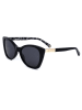 Love Moschino Damskie okulary przeciwsłoneczne w kolorze czarno-granatowym