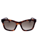 Moschino Damskie okulary przeciwsłoneczne w kolorze brązowym