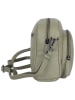 Bellicci Leder-Umhängetasche "Capri" in Grün - (B)26 x (H)17 x (T)10 cm