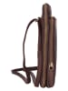 Bellicci Leder-Handytasche "Cybele" in Braun - (B)13 x (H)22 x (T)3 cm