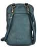 Bellicci Leren smartphonetas "Emberyl" petrol - (B)11 x (H)18 x (D)2 cm