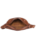 Bellicci Leren borstbuidel "Kenia" lichtbruin - (B)32 x (H)15 x (D)5 cm