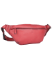 Bellicci Leder-Brustbeutel "Kenia" in Rot - (B)32 x (H)15 x (T)5 cm