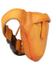 Bellicci Leder-Brustbeutel "Kenia" in Gelb - (B)32 x (H)15 x (T)5 cm