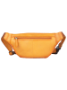 Bellicci Leder-Brustbeutel "Kenia" in Gelb - (B)32 x (H)15 x (T)5 cm