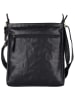WEZBEY Leder-Umhängetasche "Adrian 4004" in Schwarz - (B)25 x (H)28 x (T)5 cm