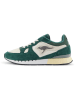 KangaROOS Originals Leder-Sneakers "Coil R1 Archive" in Grün/ Creme