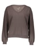 Juvia Sweatshirt in Dunkelbraun
