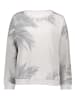 Juvia Sweatshirt in Weiß/ Grau