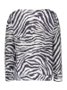 Juvia Longsleeve in Weiß/ Dunkelblau