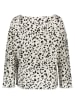 Juvia Sweatshirt in Creme/ Schwarz