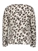 Juvia Longsleeve in Creme/ Schwarz