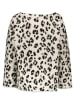 Juvia Sweatshirt in Creme/ Schwarz