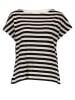 Juvia Shirt in Schwarz/ Creme