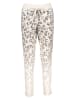 Juvia Sweathose in Creme/ Anthrazit