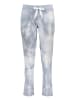 Juvia Sweathose in Blau/ Weiß