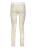 Juvia Sweathose in Beige/ Weiß