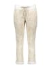 Juvia Sweathose in Beige/ Weiß