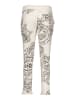 Juvia Sweathose in Creme/ Anthrazit