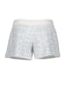 Juvia Shorts in Weiß/ Hellblau