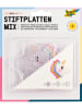 folia PAPER 3tlg. Bügelperlen-Stiftplatten-Set "Basic" in Transparent