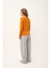 Just Cashmere Kaszmirowy sweter "Joan" w kolorze pomarańczowym