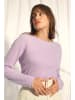 Just Cashmere Kaszmirowy sweter "Grace" w kolorze fioletowym