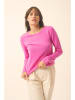 Just Cashmere Kaszmirowy sweter "Vivian" w kolorze różowym